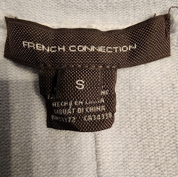 French Connection sweater  - light blue SM - Picture 3 of 5